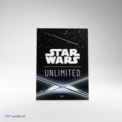 Gamegenic - Star Wars: Unlimited - Art Sleeves Card Back Black